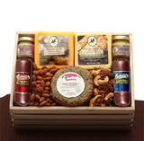 Gift Basket 820992 Premium Selections Meat & Cheese Gift Crate