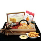 Gift Basket 821092 Snackers Delight Meat & Cheese Gift Crate