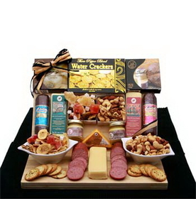 Gift Basket 821171 Savory Selections Meat & Cheese Gourmet Gift Board