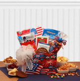Gift Basket 821392 Stars & Stripes Forever Patriotic Gift Box