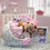 Gift Basket 89062-P Welcome Baby Baby Bassinet - Pink - Medium