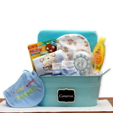Gift Basket 890633-B Baby Basics Gift Pail Blue