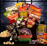 Gift Basket 914932 Halloween Scarefest Movie Gift Box w/ 5.00 Redbox Card