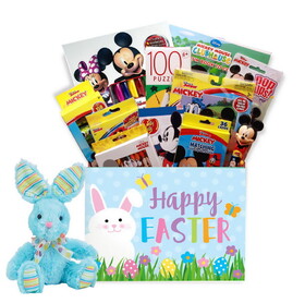 Gift Basket 9151012-Bunny Disney Mickey & Friends Easter Gift Box w/Easter Bunny Plush