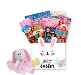 Gift Basket 9151032-Bunny Disney Princess Easter Gift Box w- Easter Bunny Plush