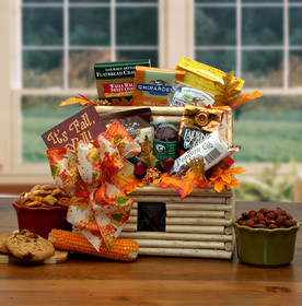 Gift Basket 91692 It's Fall Y'All Fall Log Cabin Gift