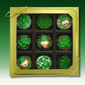 Gift Basket LFORH3-BX9-2 St Patrick's Chocolate Dipped Oreo's