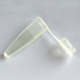 Globe Scientific 0.2mL PCR Tubes with Attached Flat Cap