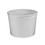 Globe Scientific 270190 Container, Multi-Purpose, 190oz (5700mL), PE, Separate Snap Lid, White