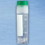 Globe Scientific 3010 CryoCLEAR vials, 1.0mL, STERILE, External Threads, Attached Screwcap with Co-Molded Thermoplastic Elastomer (TPE) Sealing Layer, Conical Bottom, Self-Standing, Printed Graduations, Writing Space and Barcode, 50/Bag, 10 Bags/Case, Price/500/Case