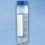 CRYOCLEAR VIALS - 2.0ML - ASSEMBLED BLUE SCREWCAP WITH CO-MOLDED THERMOPLASTIC ELASTOMER (TPE) SEALING LAYER - ROUND BOTTOM - SELF-STANDING - 10 BAGS/CASE