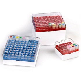 Globe Scientific 81 Place BioBox for 1 & 2mL Cryogenic Vials
