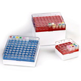 Globe Scientific 81 Place BioBox for 3, 4 & 5mL Cryogenic Vials