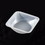 Globe Scientific 3620 Weighing Boat, Plastic, Square, Antistatic, 41 x 41 x 8mm, PS, White, 20mL, Price/500/Case