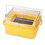 Globe Scientific 454021 CryoCool Mini Cooler, -20&#176;C, 12-Place (3x4) for 1.5mL Tubes, Yellow