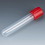 TEST TUBE WITH ATTACHED RED SCREW CAP -  12 X 75MM (5ML) -  PP -  250/BAG -  4 BAGS/UNIT