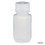 Globe Scientific 7000030 Bottle, Wide Mouth, PP Bottle, Attached PP Screw Cap, 30mL, 12/Pack