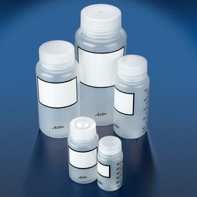 Globe Scientific Graduated Wide Mouth Bottles