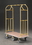 Glaro 6 Wheels Value Bellman Cart 48" Deck Lnth, 6149