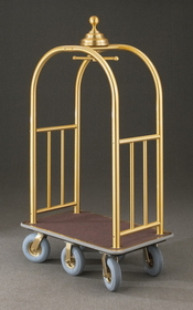 Glaro 8860 Bellman Cart - Signature Series - Six Wheel Cart