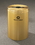 Glaro M-2032 Recycling Receptacle - Recyclepro Single Stream - Mixed Recyclables Opening 2" x12" slot w / 5.5" dia. center hole