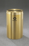Glaro P-2032 Recycling Receptacle - Recyclepro Single Stream - Paper Opening 2