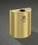 Glaro W2499 Recyling Receptacle - Recyclepro Single Stream - Half Round Collection - Bottles Opening 8"