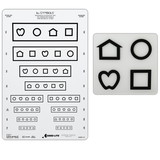 Good-Lite LEA SYMBOLS ® Massachusetts Chart with 10 and 20 ft Notations Only