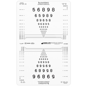 Good-Lite LEA NUMBERS &#174; Near Vision Cabinet Chart