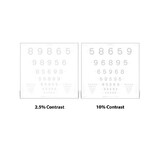 Good-Lite ETDRS Low Contrast LEA NUMBERS® Clinical Trial ESV3000™ and ESC2000™ Charts