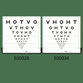 Good-Lite HOTV ETDRS ESV3000&#153; and ESC2000&#153; Chart for 13ft/4m