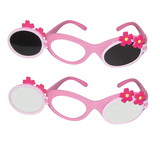 Good-Lite Pink Blossom Flip-up Occluder Glasses Opaque