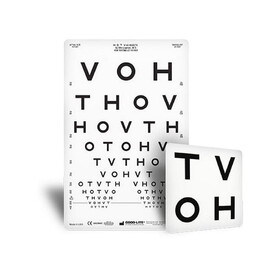 Good-Lite HOTV Pediatric Eye Chart for ESV1200&#153; and ESV1500&#153; Illuminated Cabinet