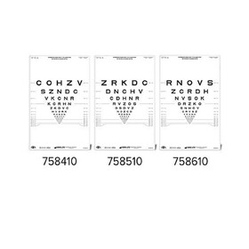 Good-Lite 66 cm Sloan Letter Intermediate Distance ESV1200&#153; and ESV1500&#153; Chart