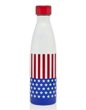 Godinger 19237 Insulated Bottle Us Flag 17oz