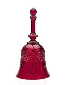 Godinger 25511 Dublin Red Crystal Bell