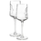Godinger 48715 Silhoutte S/4 12Oz Wine Goblet