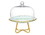 Godinger 48896 Harper Cake Dome 13 Gold