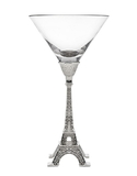 Godinger 56508 Eiffel Tower Martini Glass 8oz