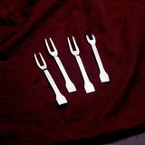 Godinger 9150 Set 4 Hammered Forks
