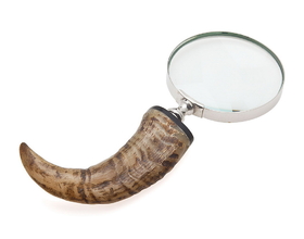 Godinger 91565 Natural Horn Magnifying Glass