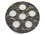 Godinger 96740 Black Marble Decal Seder Plate