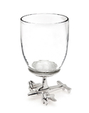 Godinger 97910 Airplane Base Wine Glass