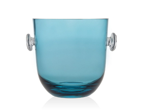Godinger 99952 Rondo Sea Blue Ice Bucket