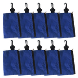 GOGO 10PCS Golf Tee Holder, Valuables Pouch, Tool Pouch with Zipper and Carabiner