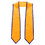 TOPTIE Graduation Sash Honor Stole Class of 2024 Plain Stole for Graduation 72"