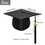 TOPTIE Custom Child Graduation Cap Purple Toddler Graduation Hat