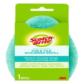 3M 560-6 Scotch-Brite Non-Scratch Shower Scrubber Refill For Bath and Tile 1 pk