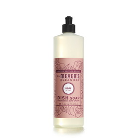 Mrs. Meyer's Clean Day 11398 Rose Scent Liquid Dish Soap 16 oz 1 pk