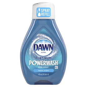 Dawn 80361261 Platinum Powerwash Fresh Scent Liquid Dish Spray Refill 16 oz 1 pk